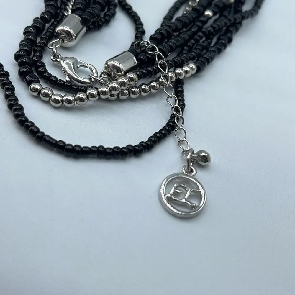 Erica Lyons silver necklace clasp